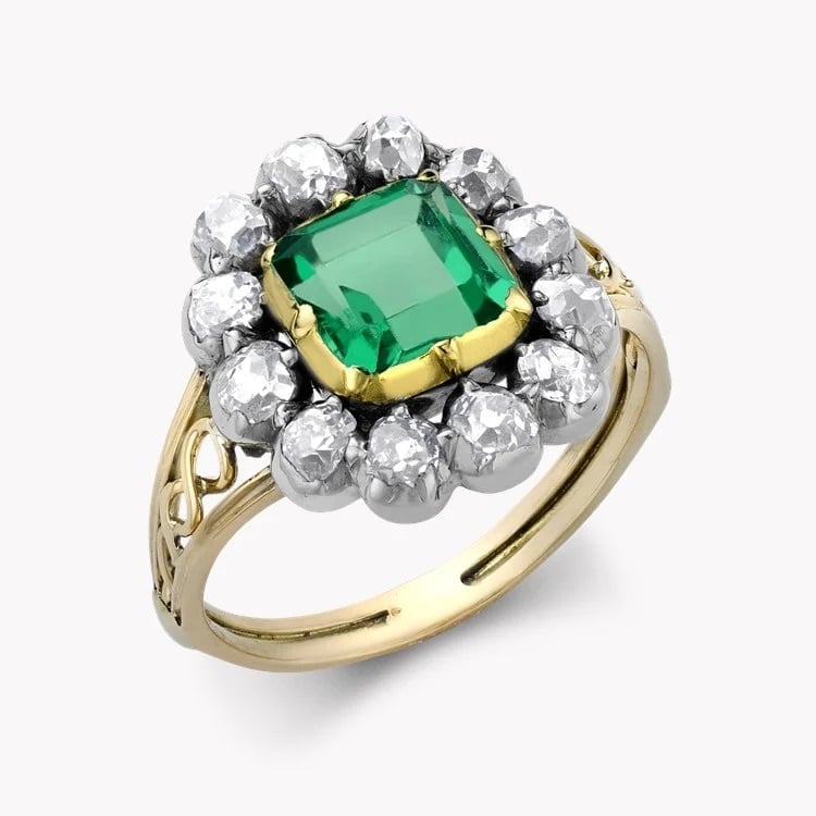 Example of Old Mine Cut ring