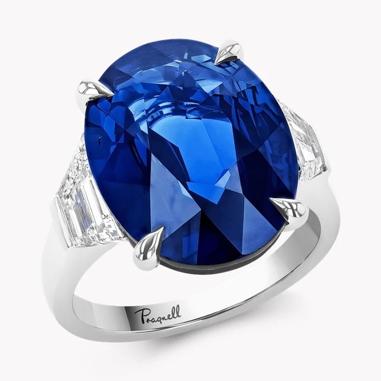 Masterpiece Oval Cut 11.03ct Sri Lankan Sapphire and Diamond Ring in Platinum.jpg