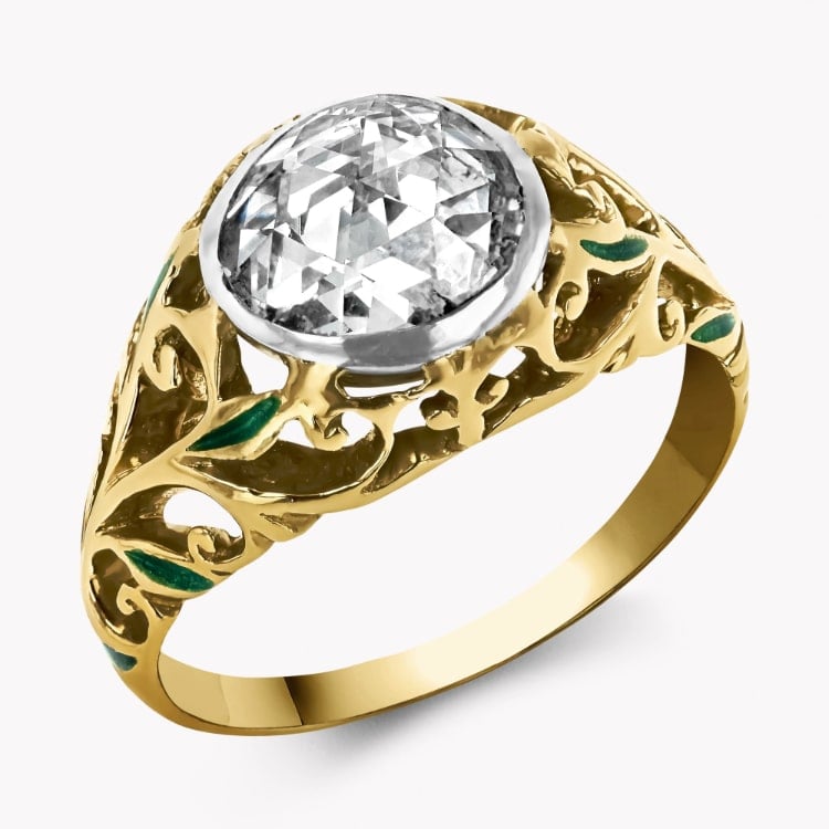 Example of 16th Century Rose Cut Diamond