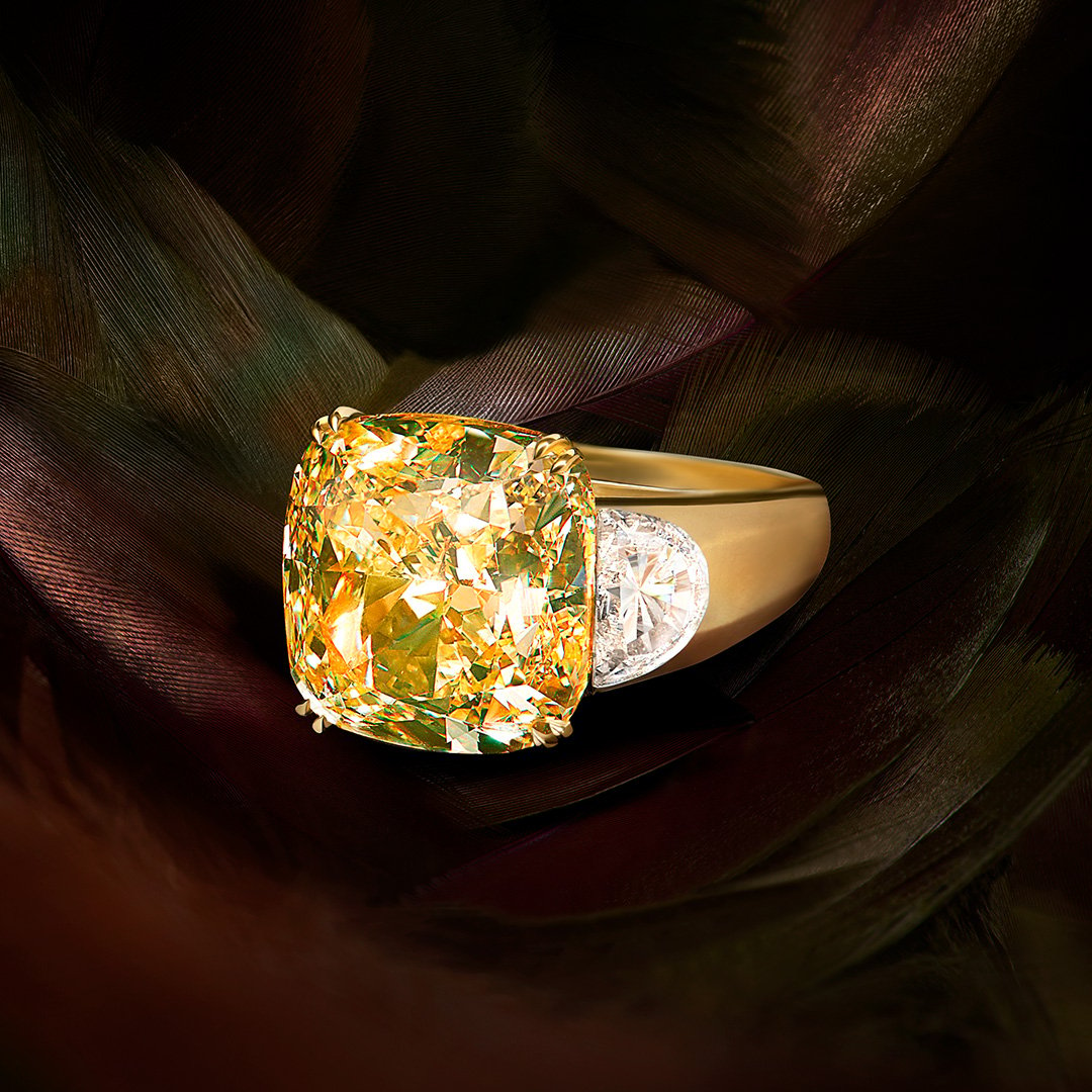 Kimberley Fancy Yellow Diamond Ring