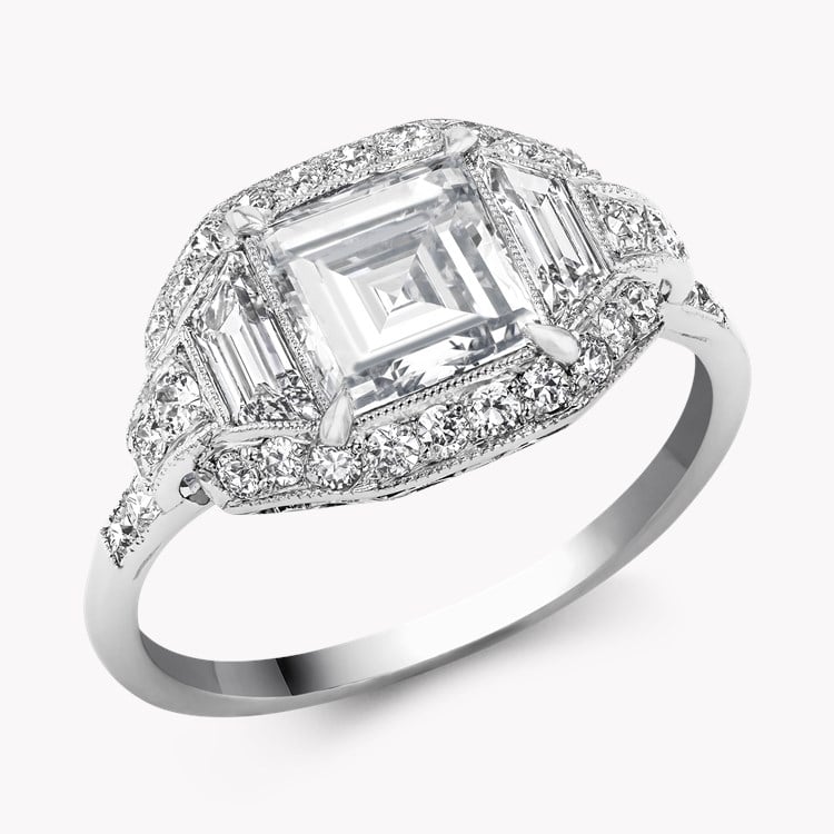 Antique Tiffany & Co. Art Deco 1.26ct Diamond Ring in Platinum.jpg