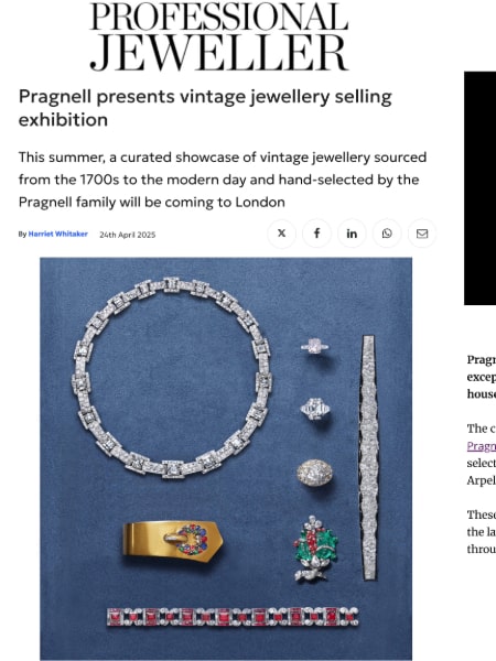 Professional Jeweller, Pragnell Vintage Selling Exhibtion-min