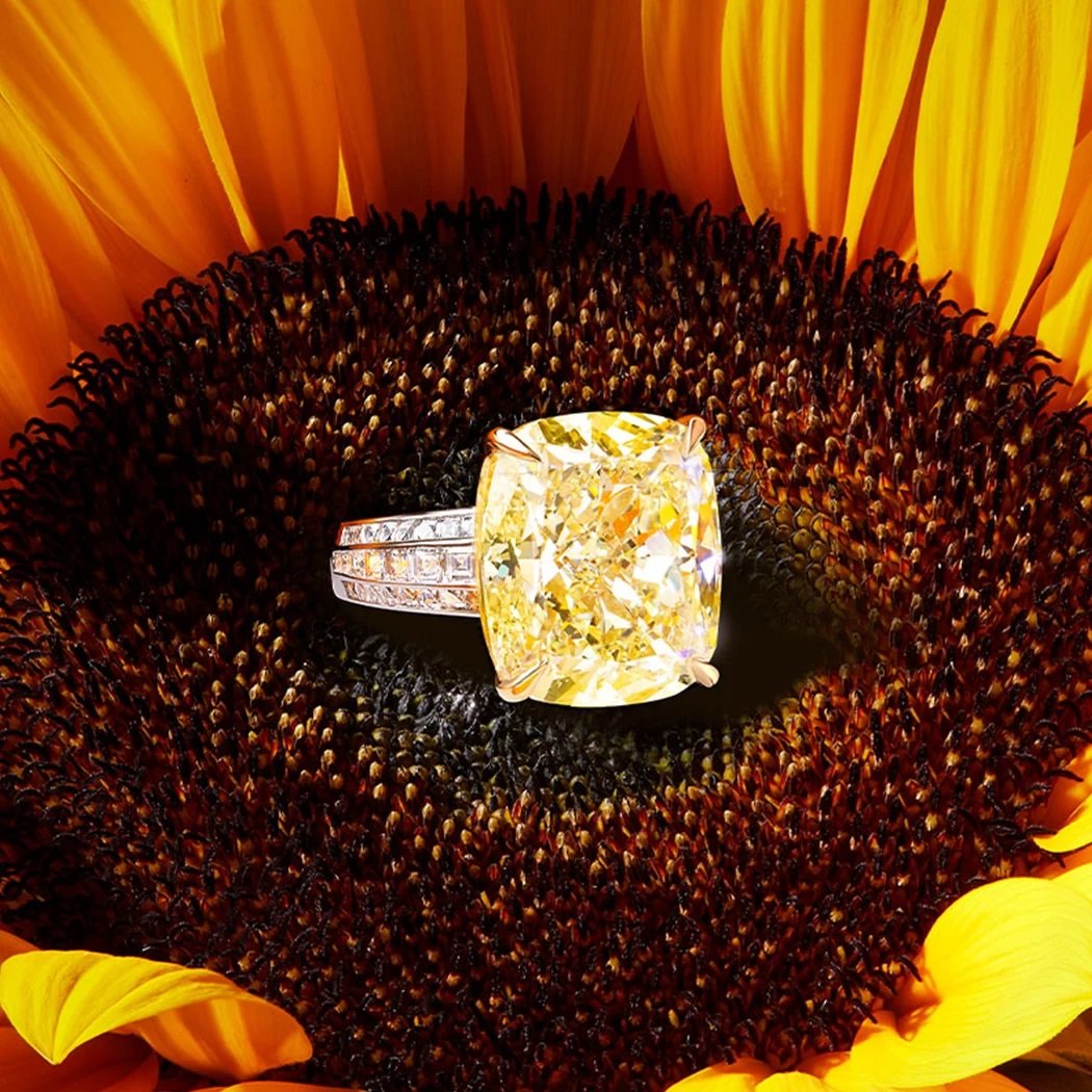 Sunshine Diamond Ring 