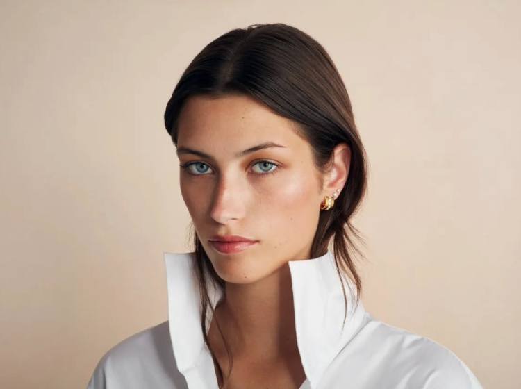 RockChic Diamond Hoop Earrings 0.33ct in 18ct White Gold