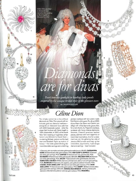 Tatler Wedding Special, MP Pink and White Dia Necklace-min
