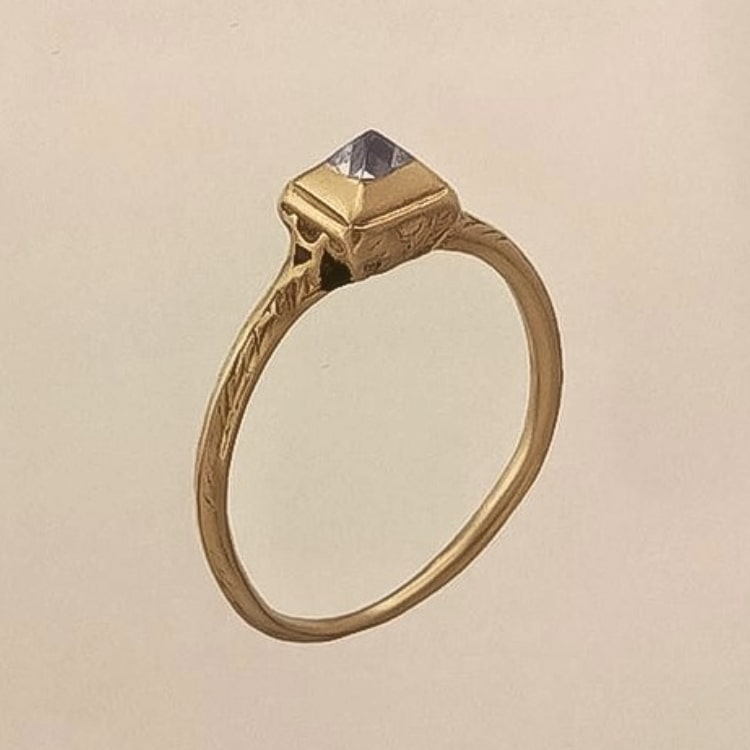 Example of Point Cut Ring