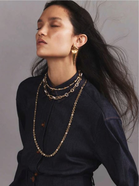 Departures Summer Issue, RockChain, Eclipse and Havana Necklaces