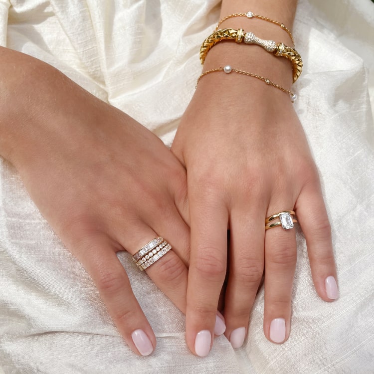 How to Wear Your Engagement Ring