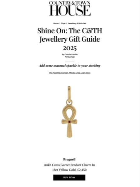 Country & Townhouse - Ankh Pendant Charms