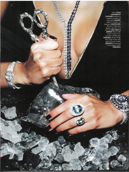 Tatler Aqua Snowstorm and Silver grape scissors.jpg