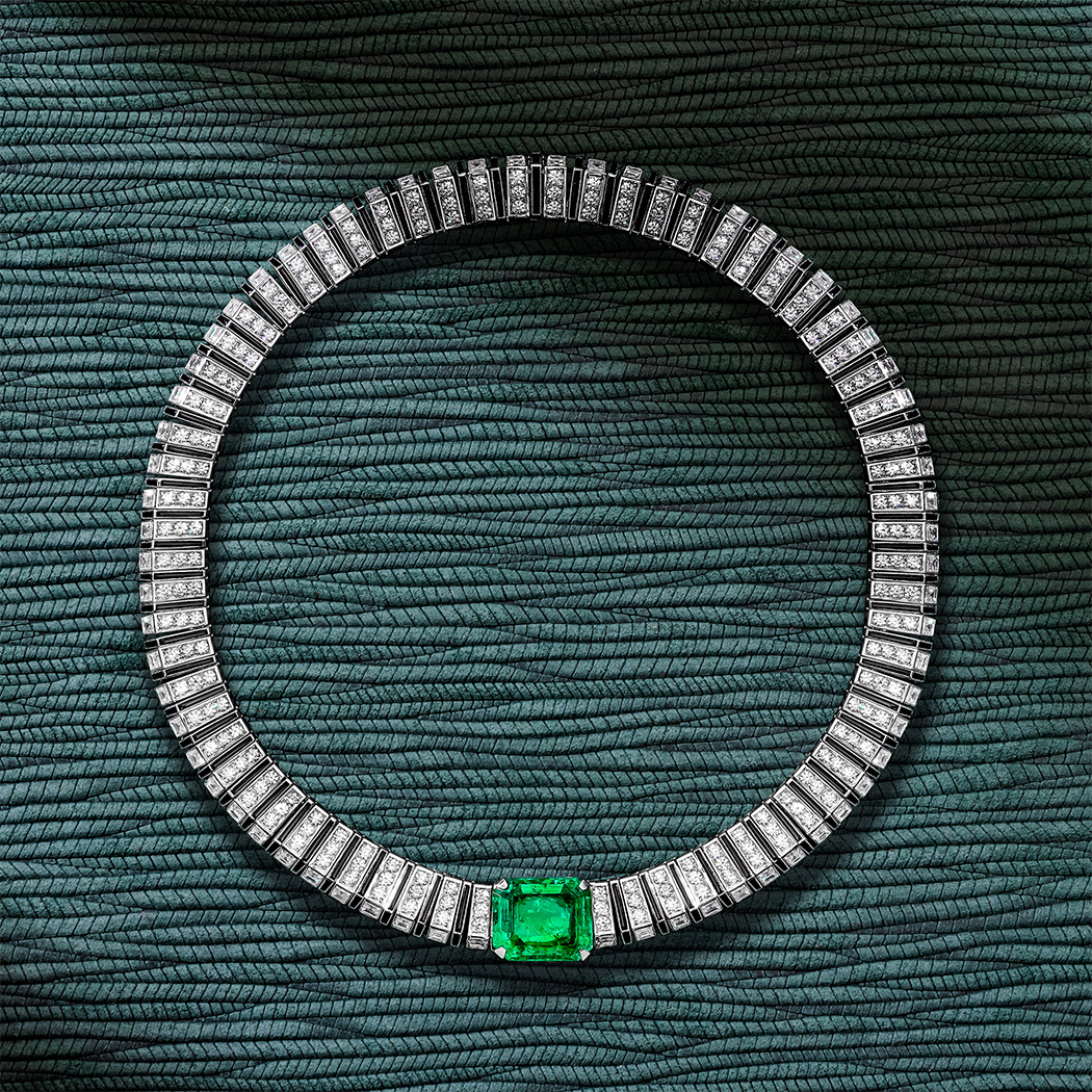 Muzo Emerald Collar