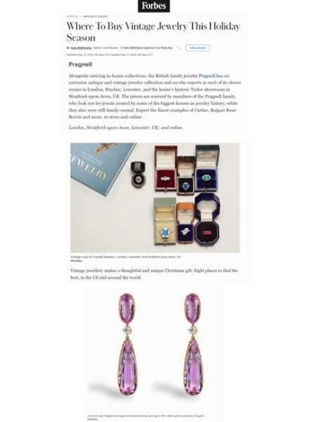 Forbes - Vintage Jewellery