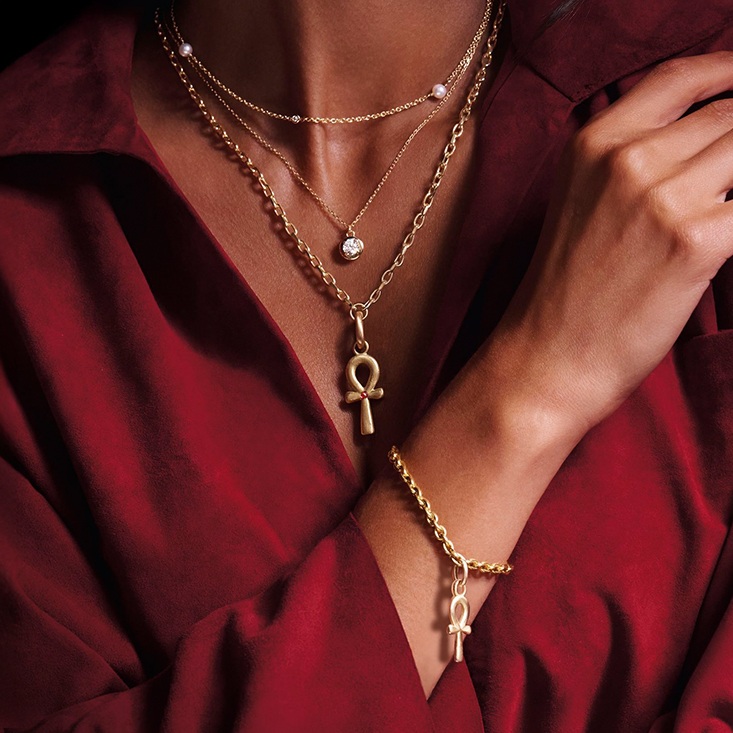 Ankh Pendant Charms Story