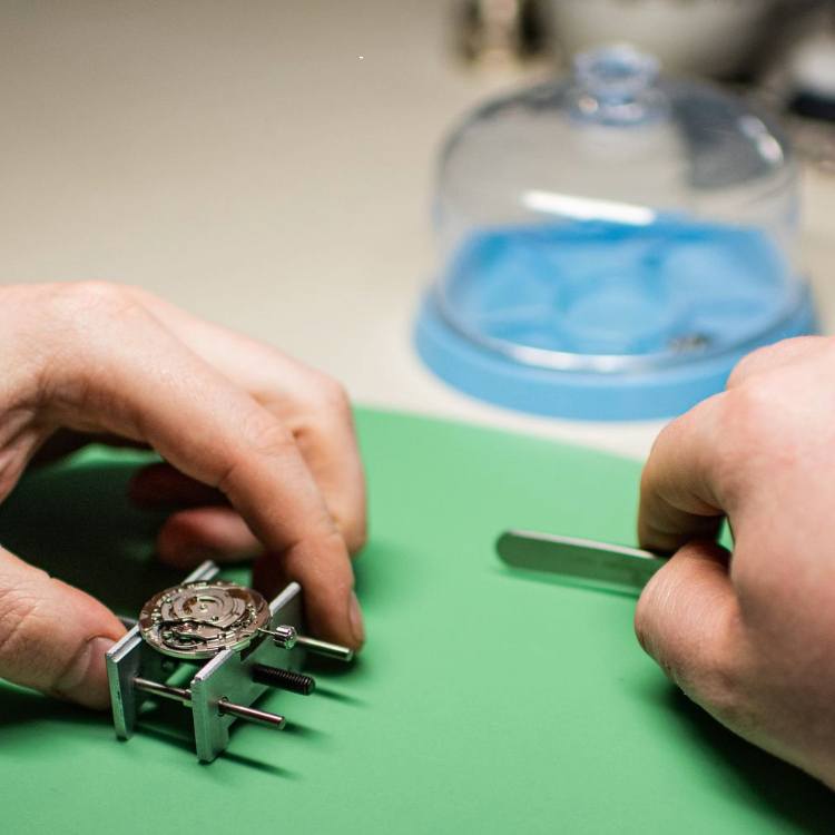 Watch component repair