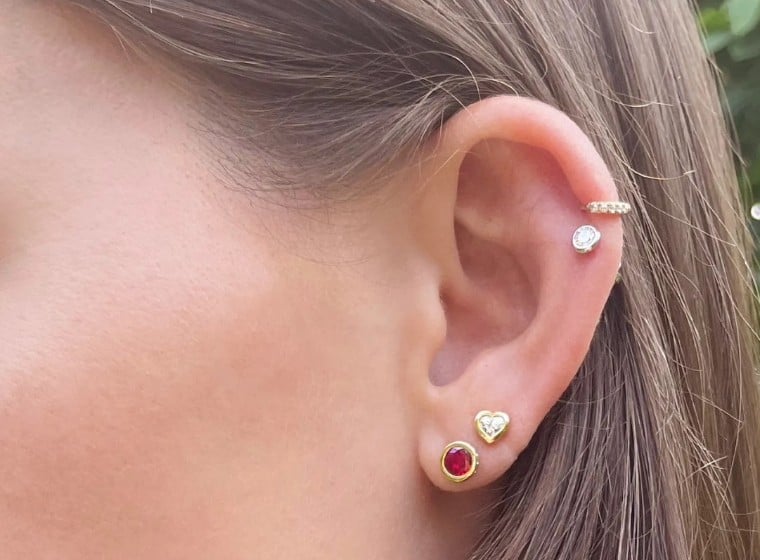 Sundance Diamond Stud Earrings 0.40ct in 18ct Rose Gold