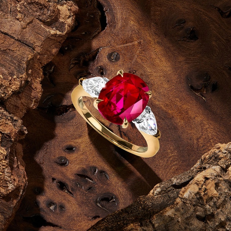 A Kenyan Ruby Ring