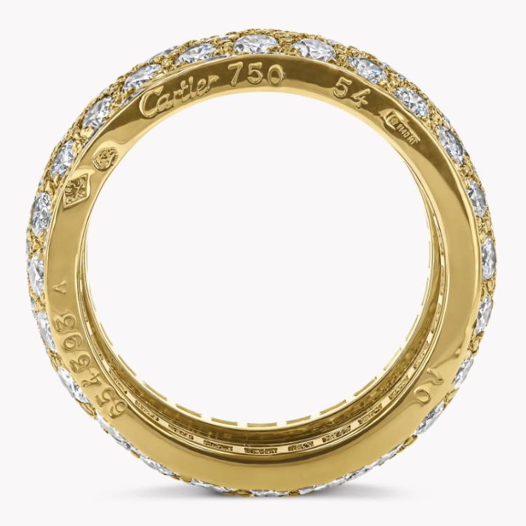 Cartier Gold Ring with Hallmarks