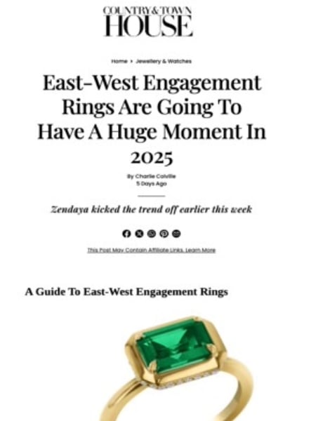 Country & Townhouse - East-West Engagement Rings - Jan 25