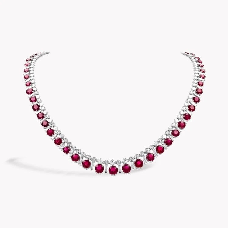 Masterpiece Brilliant Cut 39.04ct Burma Ruby and Diamond Necklace in Platinum.jpg