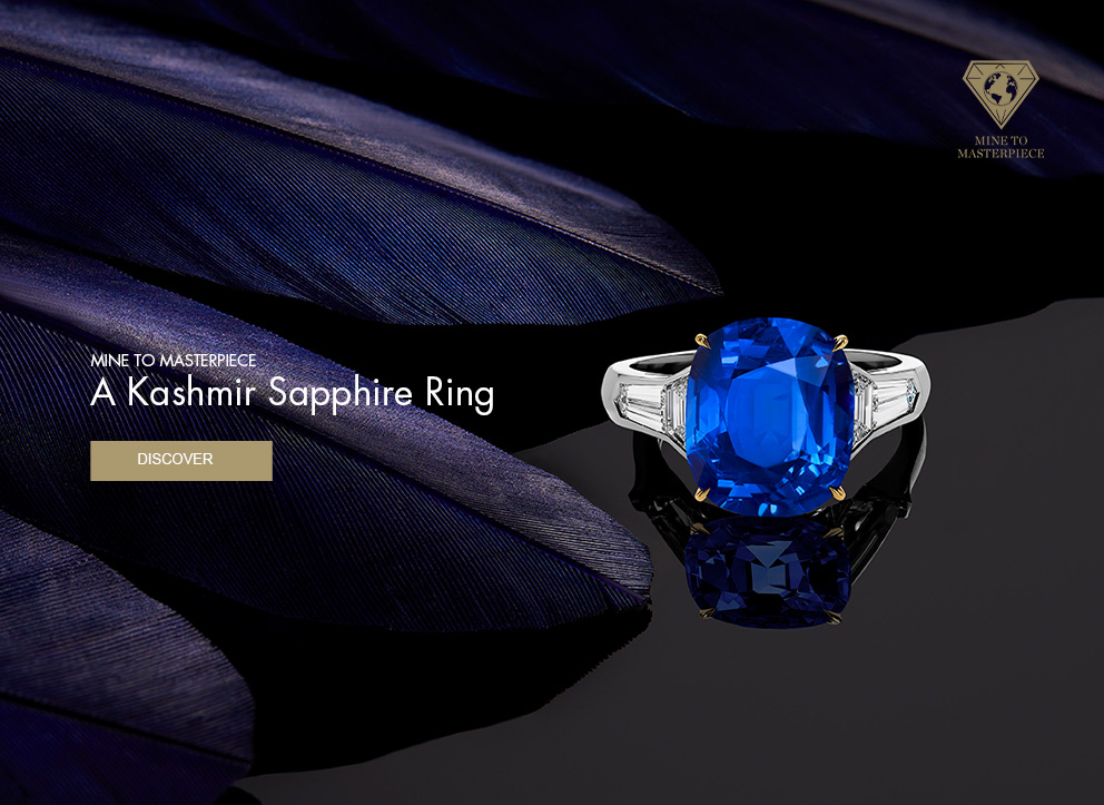 A Kashmir Sapphire Ring