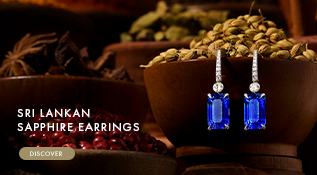 Sri Lankan Sapphire Earrings