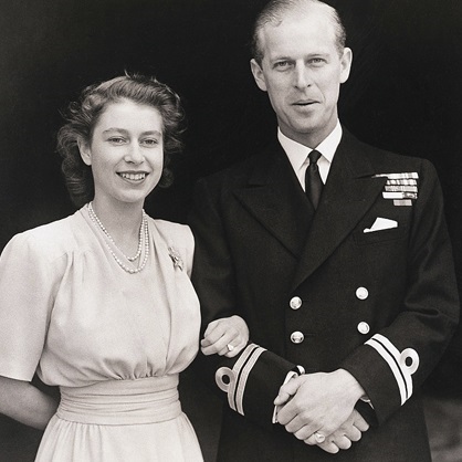 HRH Queen Elizabeth and Prince Philip