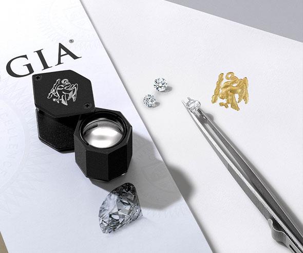 GIA certified diamonds