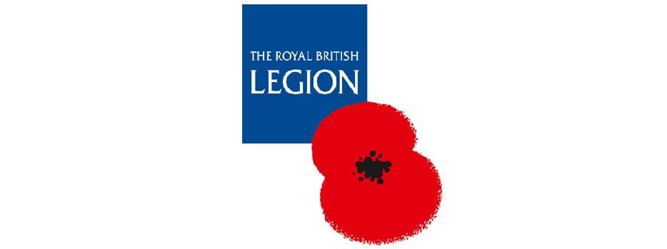 British legion poppy on sale brooch