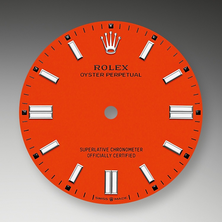 orange face rolex