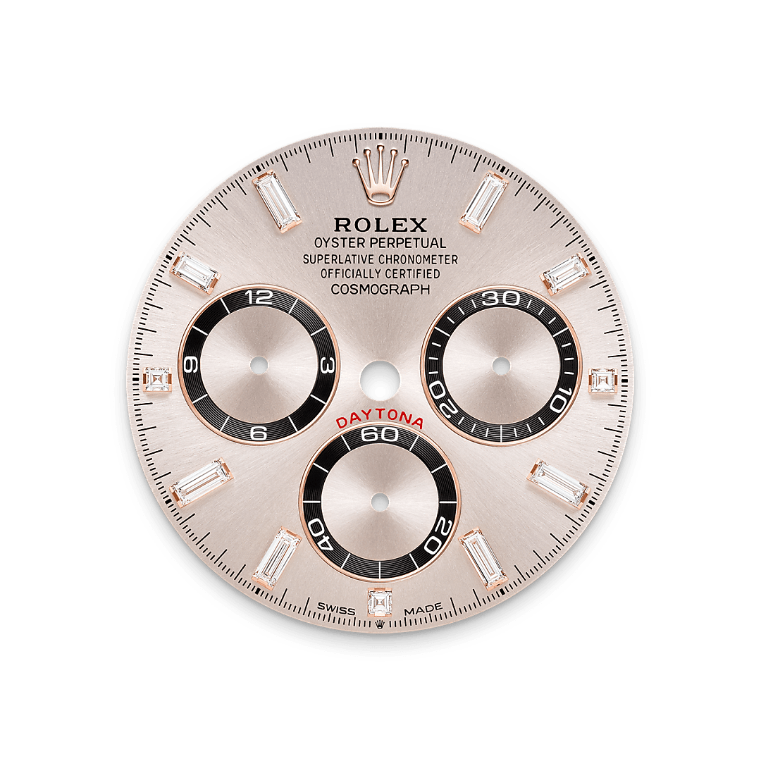 This model features a Sundust, diamond-set dial with snailed counters, 18 ct gold applique hour markers and hands with a Chromalight display, a highly-legible luminescent material. The dial allows drivers to accurately map out their track times and tactics without fail.