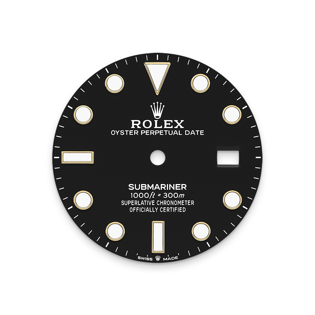 The dial’s luminescent Chromalight display is an innovation that improved visibility in dark environments, an essential feature for divers. Hour markers in simple shapes – triangles, circles, rectangles – and broad hour and minute hands enable instant and reliable reading to prevent any risk of confusion underwater.